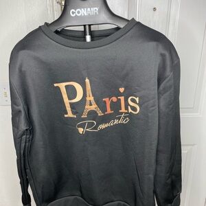 Paris pullover sweatshirt size:L